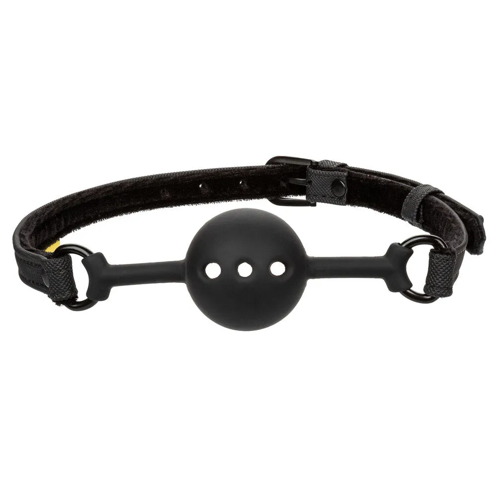 Boundless Breathable Silicone Ball Gag Black