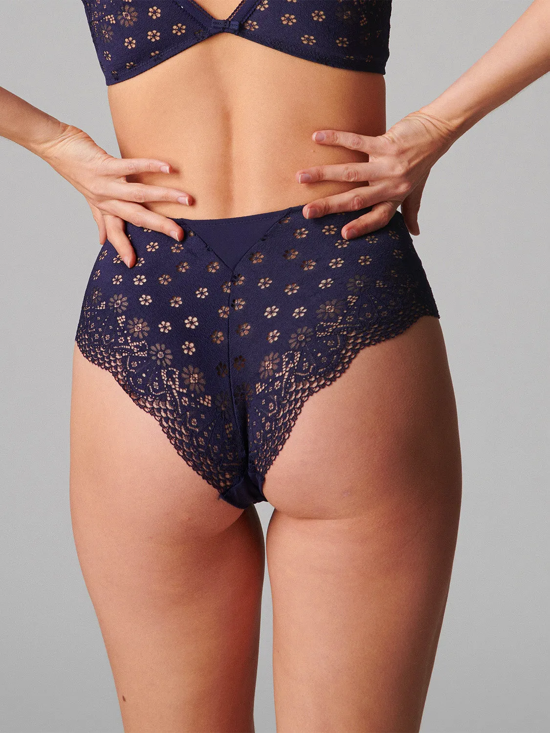 Culotte taille haute - Minuit