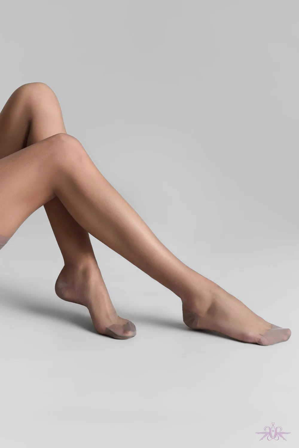 Maison Close Grey Nylon Stockings