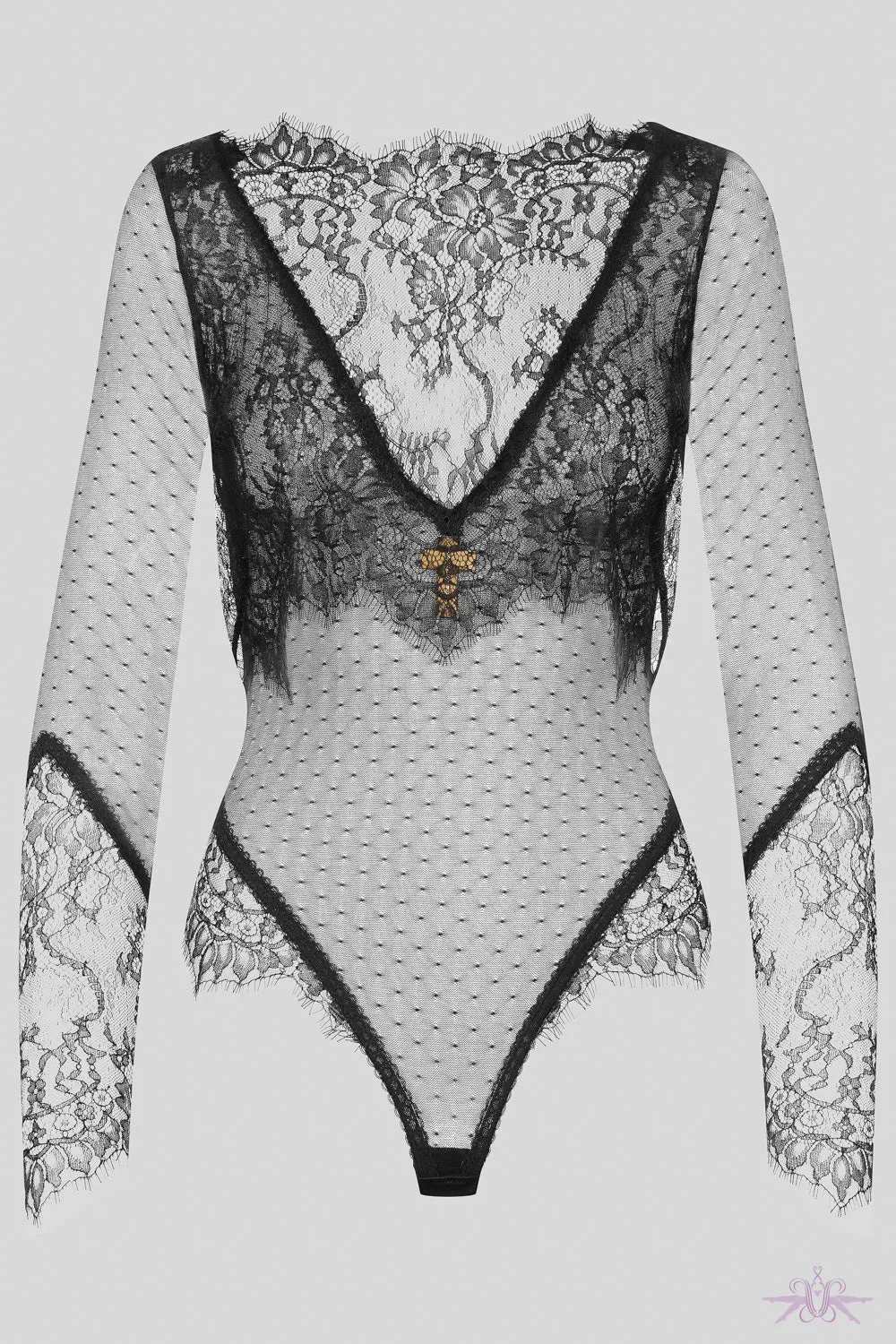 Maison Close Inspiration Divine Long Sleeved Thong Body