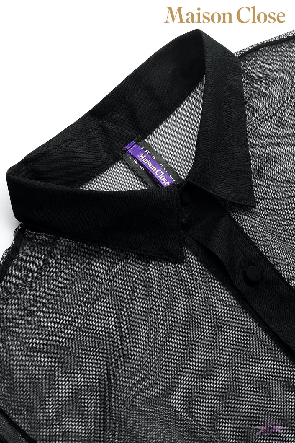 Maison Close Madame Reve Shirt Bodysuit