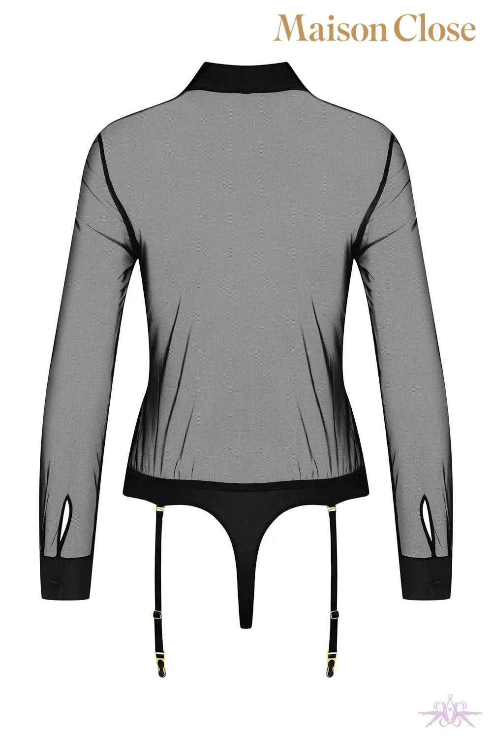 Maison Close Madame Reve Shirt Bodysuit