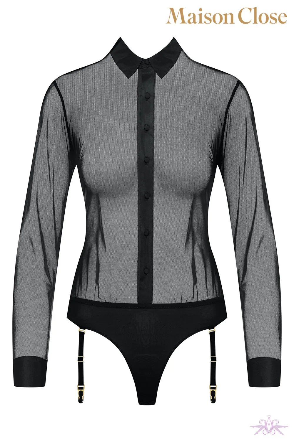 Maison Close Madame Reve Shirt Bodysuit