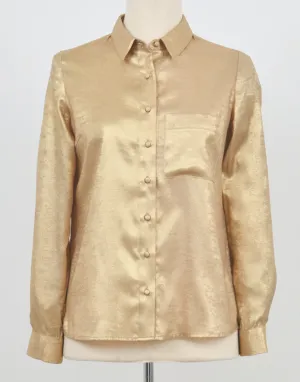 Molly Bracken Iridescent Button Down Shirt