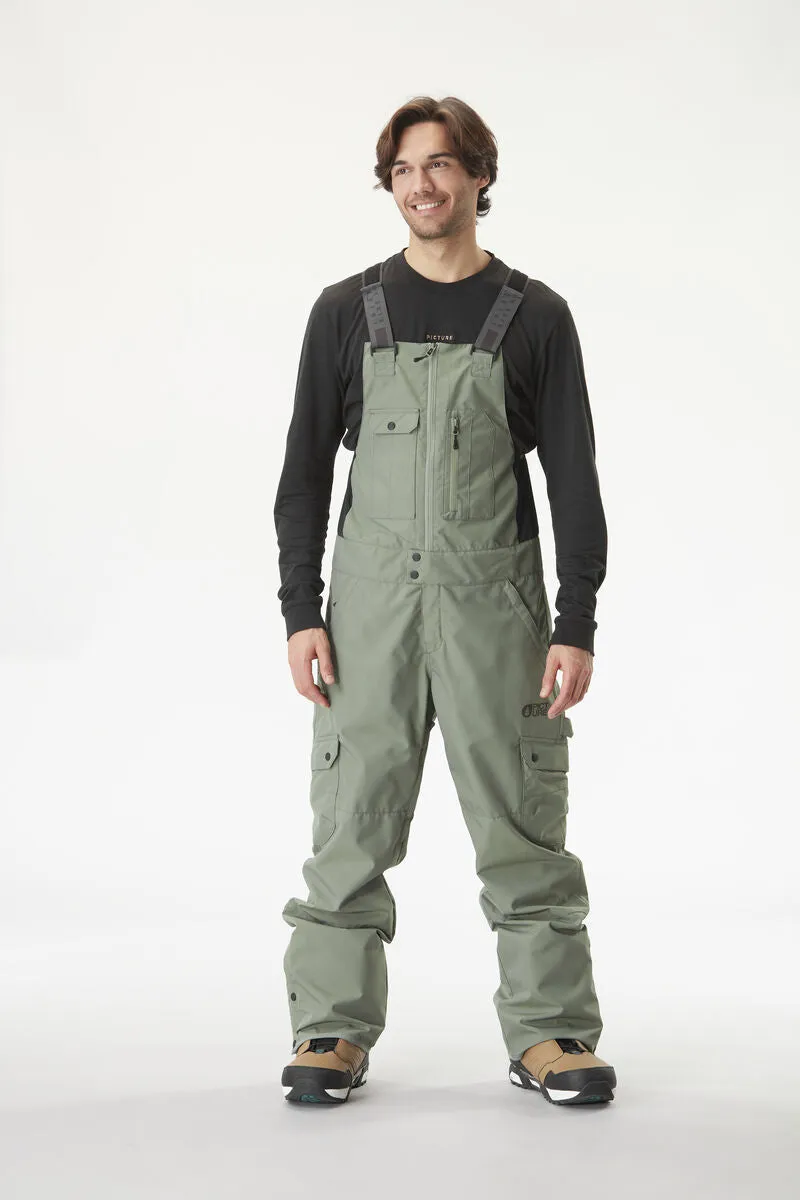 Picture Organic Testy Bib Pants Mens 2024 Laurel Wreath