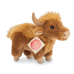Plush Cute Highland Cow Standing 17 cm by Teddy Hermann