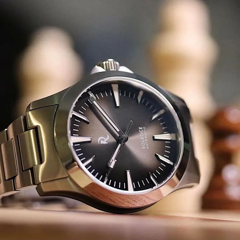 Relio Solstice Noir - Sports&nbsp;Watch (Black&nbsp;Sunburst&nbsp;Dial)