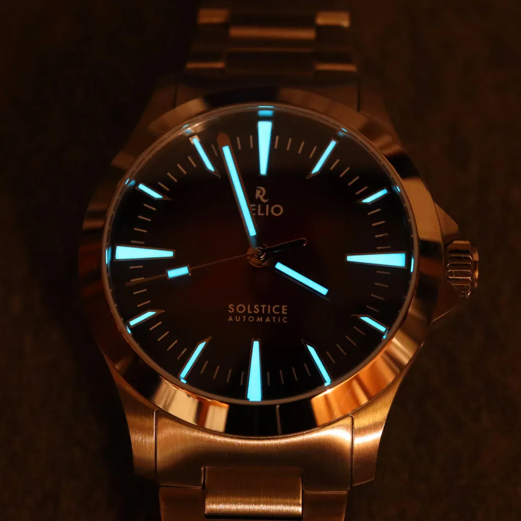 Relio Solstice Teal - Sports&nbsp;Watch (Blue-Green&nbsp;Sunburst)