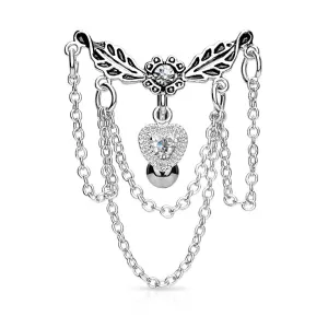 Reverse Vintage Chandelier Belly Bar