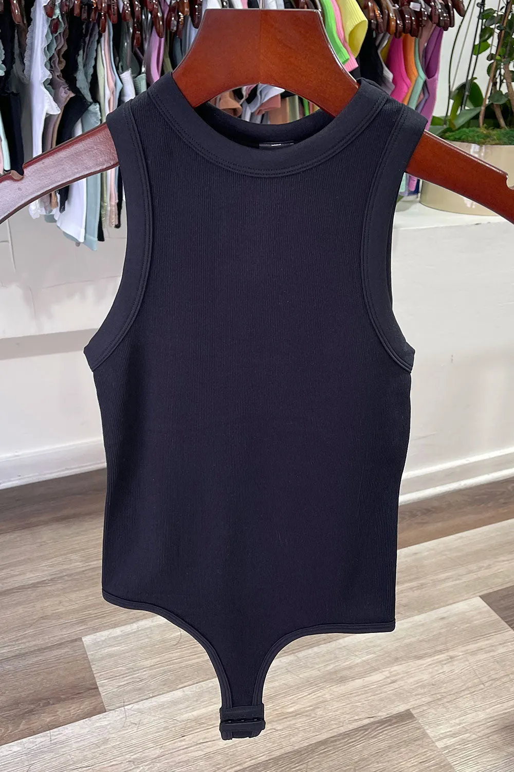 Ribbed Tank Bodysuit