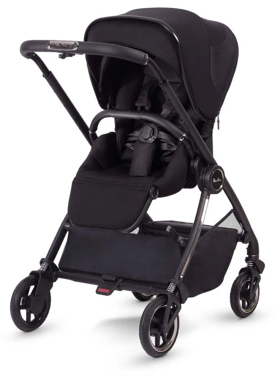 Silver Cross Dune   First Bed Folding Carrycot With Cabriofix & Base Bundle, Space
