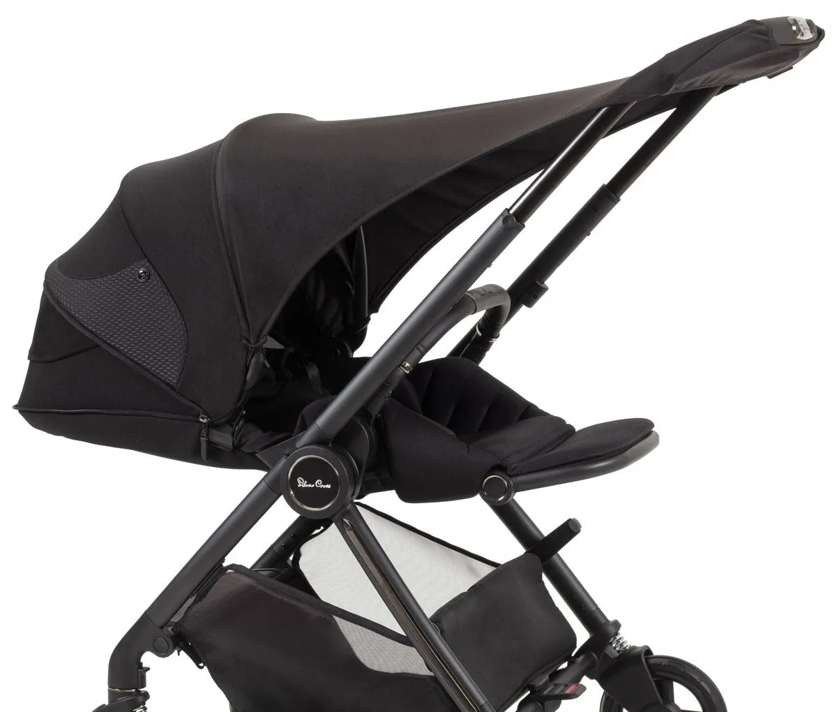 Silver Cross Dune   First Bed Folding Carrycot With Cabriofix & Base Bundle, Space