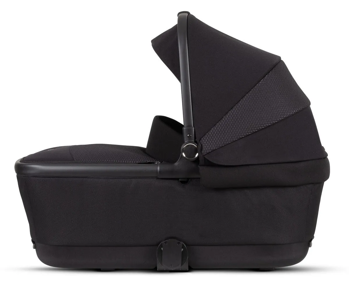 Silver Cross Dune   First Bed Folding Carrycot With Cabriofix & Base Bundle, Space