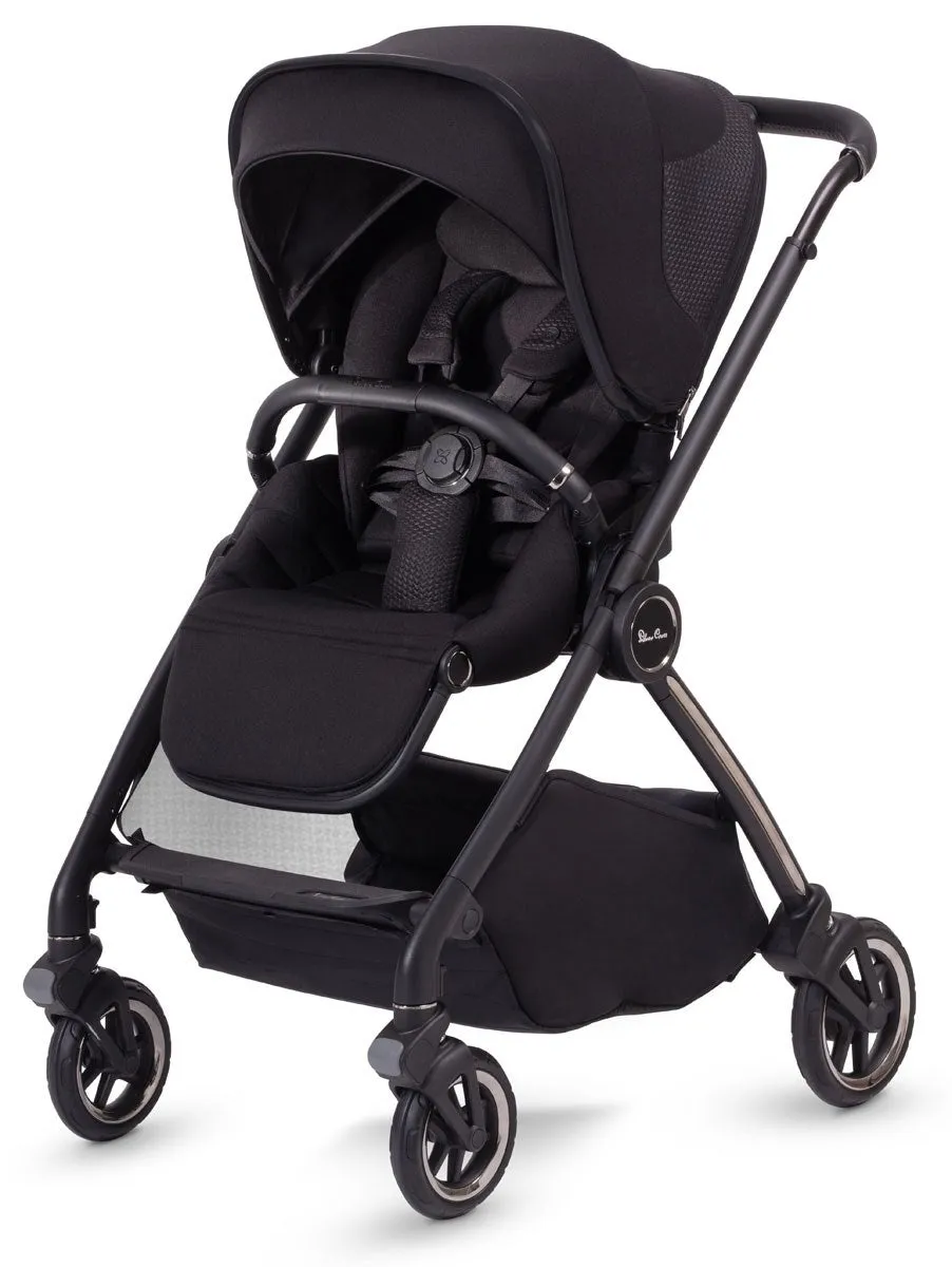 Silver Cross Dune   First Bed Folding Carrycot With Cabriofix & Base Bundle, Space