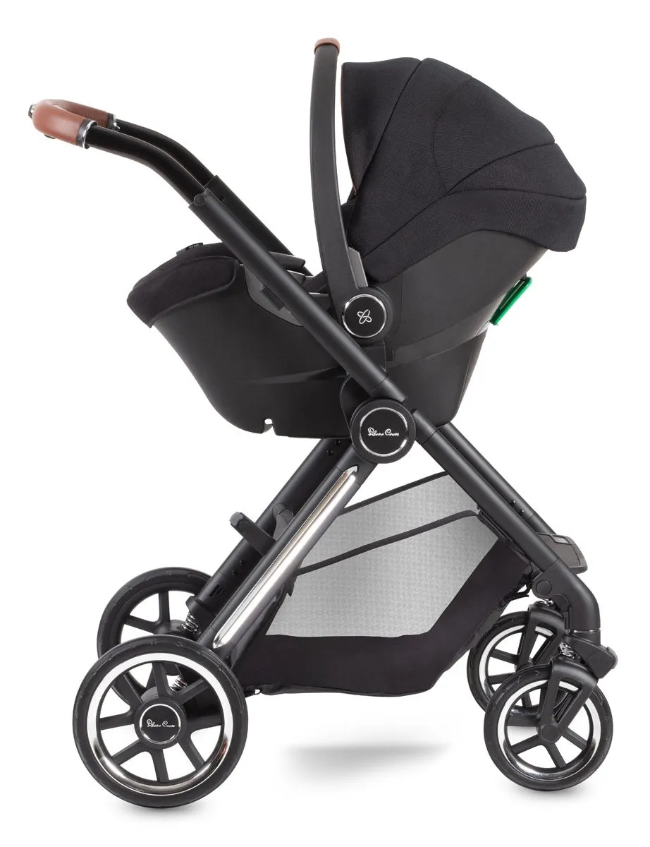 Silver Cross Reef   First Bed Folding Carrycot & Dream i-Size Ultimate Pack Bundle