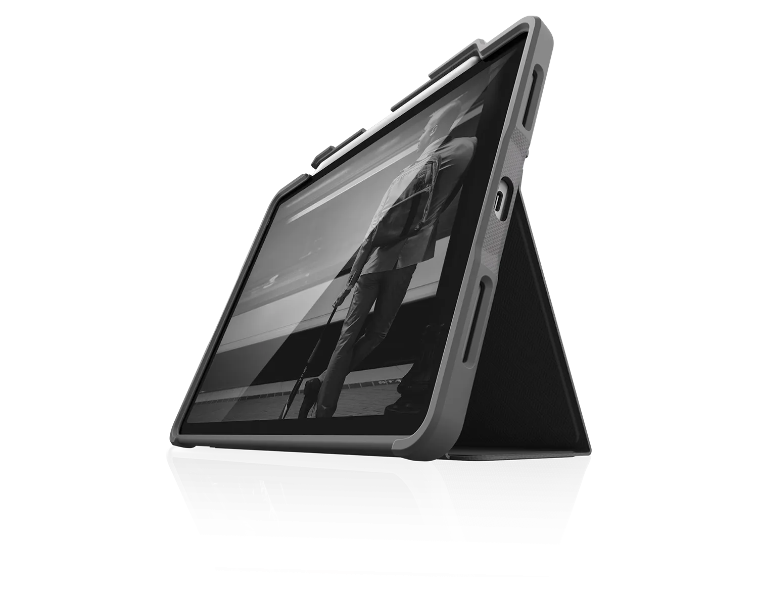 STM Rugged Plus Case for iPad Air 10.9 4th Gen - Black