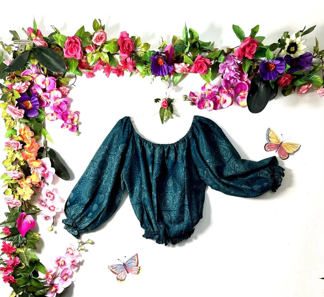 Thai Gypsy Smock Top