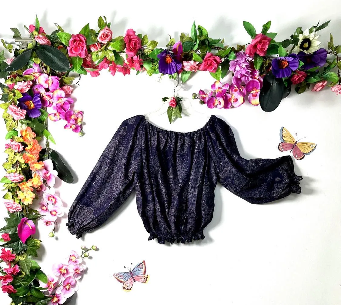 Thai Gypsy Smock Top