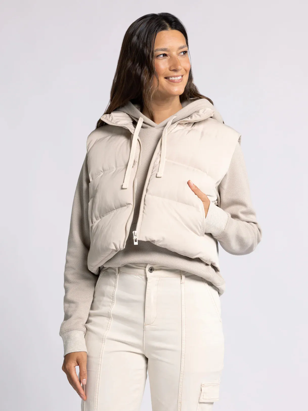 Thread & Supply Solid Puffer Vest