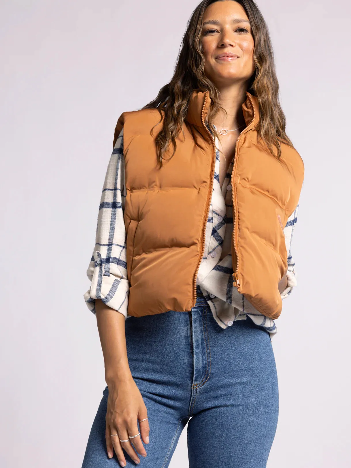 Thread & Supply Solid Puffer Vest