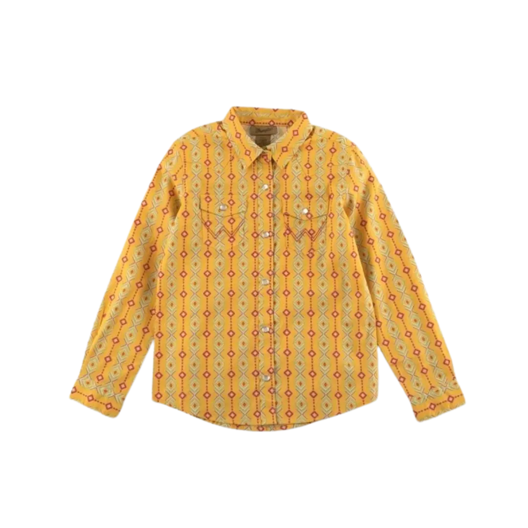 Wrangler Girls' Western Spice Top